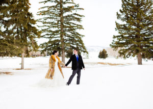 Vibrant Winter Wedding