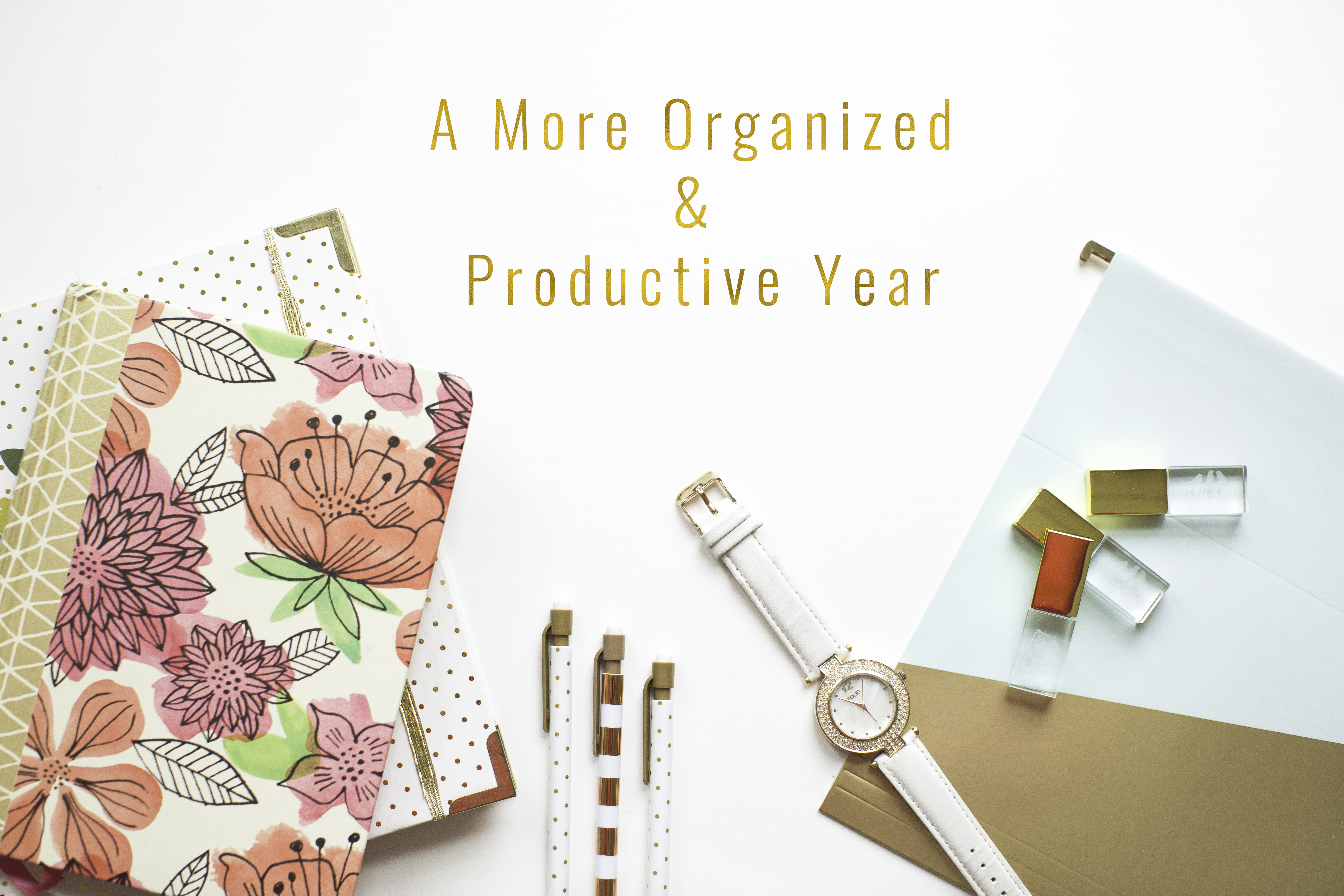 A more Organized & Productive Year